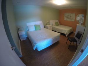Bedroom in Room 14 at Jasper Way Inn & Motel