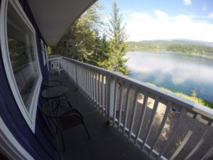 Balcony View and View of Lake